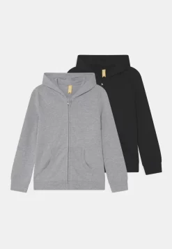 Friboo Hoodie 2 PackFelpa Con ZipBlack/Light Grey Bambini Pullover & Cardigan F5724K02L-Q11