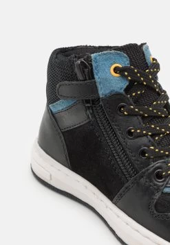 Friboo LeatherSneakers AlteBlack Bambini Sneakers F5714I045-Q11 -Offerta Economica Moda Bambini 447b3de2da144d44915599b1383953da