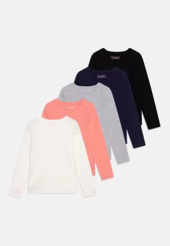 Friboo 5 PackMaglietta A Manica LungaMulti-Coloured/Pink/Blue Bambini T-shirt & Top F5723G077-T11