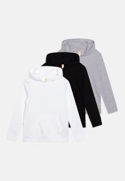 Friboo 3 PackFelpa Con CappuccioMulti-Coloured/ Black/Grey Bambini Pullover & Cardigan F5724K02O-T11