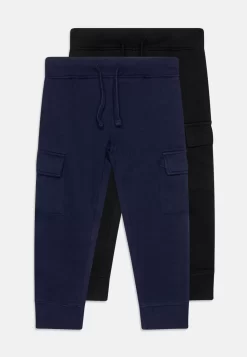 Friboo Unisex 2 PackPantaloni SportiviDark Blue/Black Bambini Pantaloni F5724B02C-K11