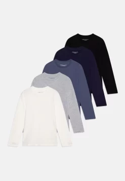 Friboo 5 PackMaglietta A Manica LungaMulti-Coloured/Blue/Black Bambini T-shirt & Top F5723G075-T13