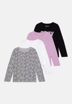 Friboo 4 PackMaglietta A Manica LungaMulti-Coloured/Purple/Black Bambini T-shirt & Top F5723G076-T11