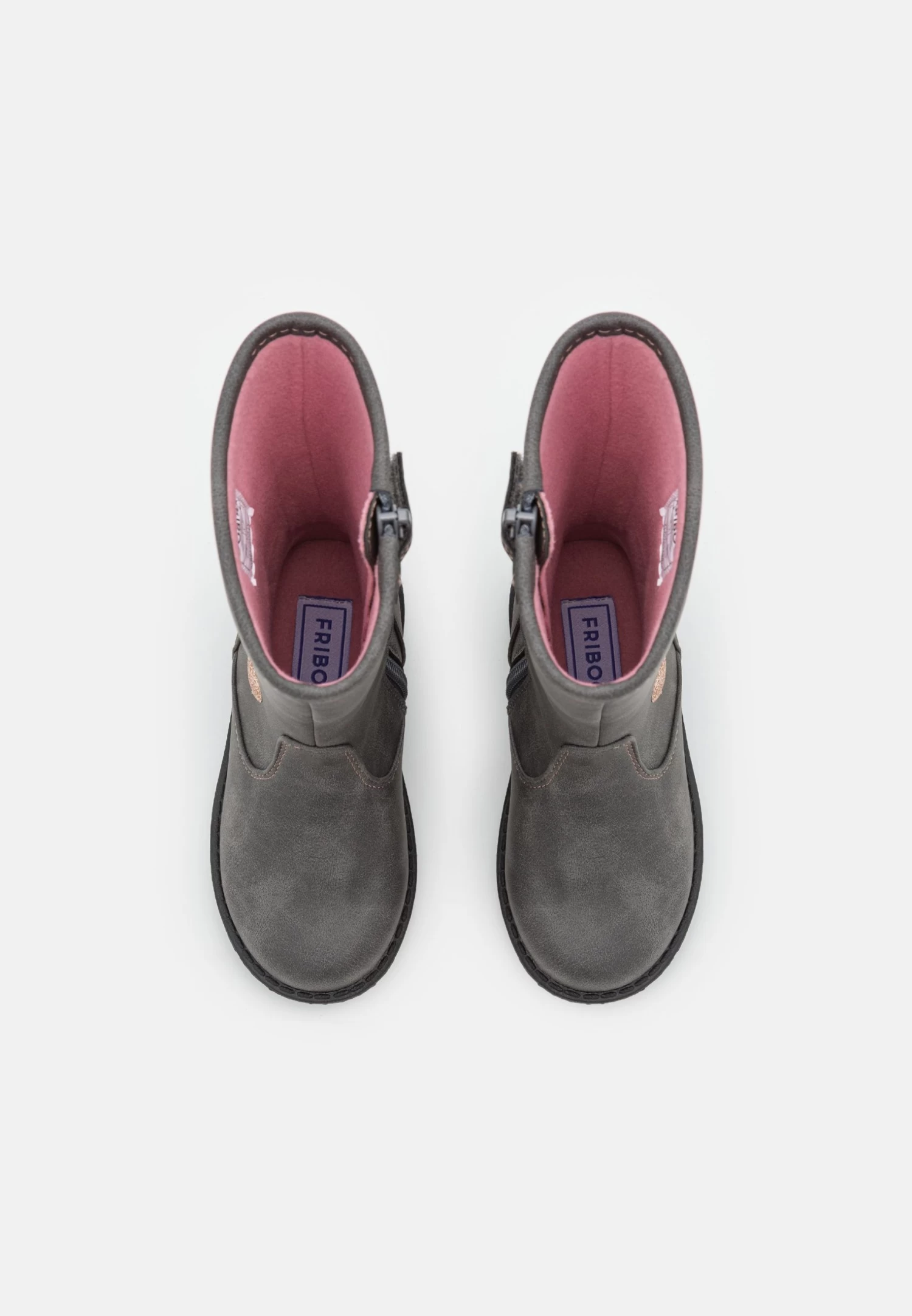 Friboo Stivali Alti - Dark Grey 4 Friboo Stivali Alti - Dark Grey - immagine 4