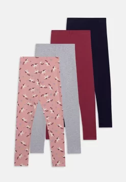 Friboo 4 PackLeggingsMulti-Coloured/Grey/Blue Bambini Pantaloni F5723B033-T11