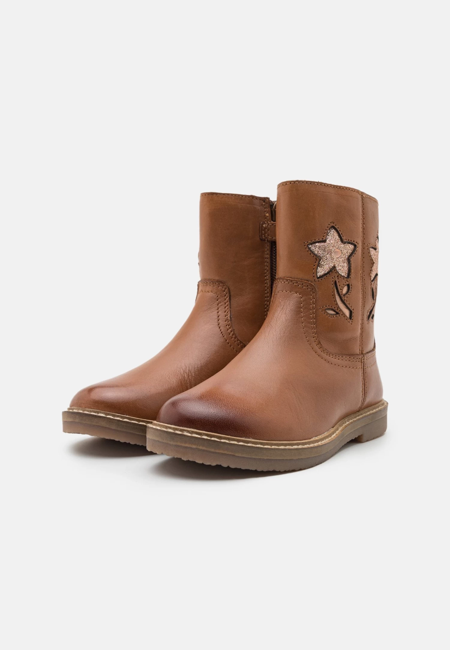 Friboo LeatherStivalettiCognac Bambini Stivali F5713I0GE-O11 2 Friboo LeatherStivalettiCognac Bambini Stivali F5713I0GE-O11 - immagine 2