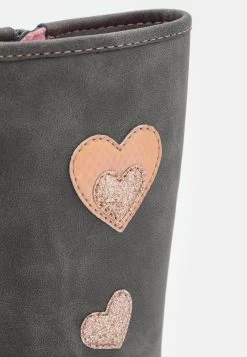 Friboo Stivali Alti - Dark Grey 11 Friboo Stivali Alti - Dark Grey -Offerta Economica Moda Bambini f991670160e645b3833752276b559447